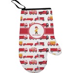 Firetrucks Oven Mitt (Personalized)