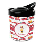 Firetrucks Plastic Ice Bucket (Personalized)