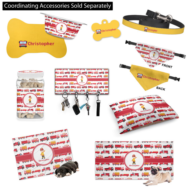 Firetrucks Customized Pet Accessories