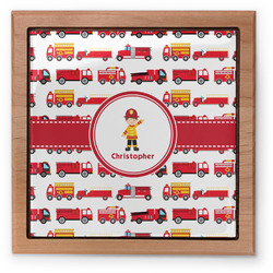 Firetrucks Pet Urn w/ Name or Text