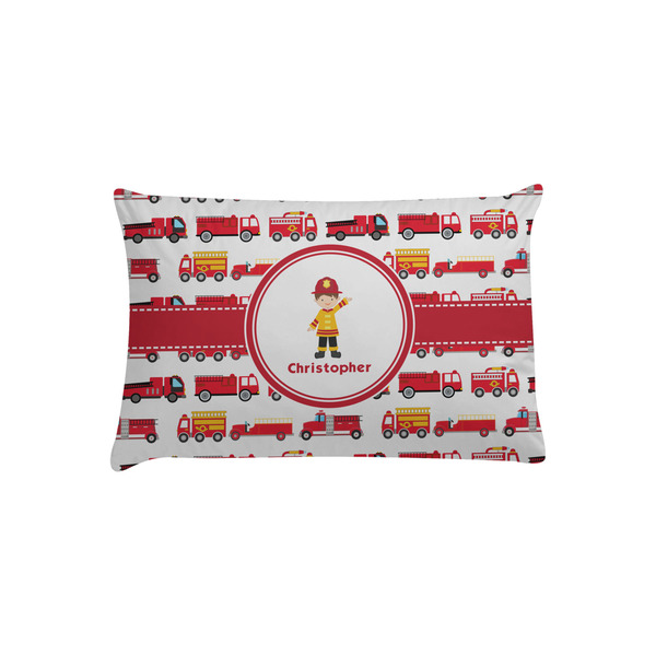 Custom Firetrucks Pillow Case - Toddler (Personalized)