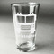 Firetrucks Pint Glass - Engraved (Single) (Personalized)