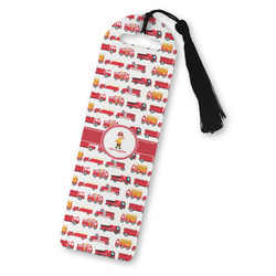 Firetrucks Plastic Bookmark (Personalized)