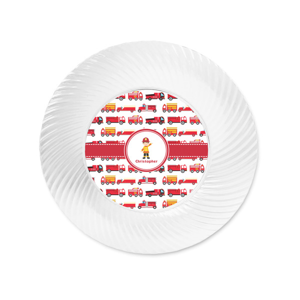 Firetrucks Plastic Party Appetizer & Dessert Plates - Approval