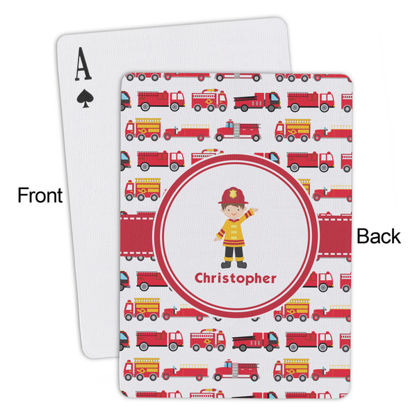 Firetrucks Playing Cards - Approval