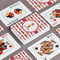 Firetrucks Playing Cards - Front & Back View