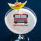 Firetrucks Printed Drink Topper - Large - In Context