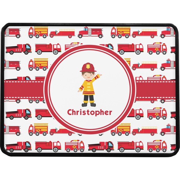 Firetrucks Rectangular Car Hitch Cover w/ FRP Insert (Select Size)