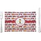 Firetrucks Rectangular Glass Lunch / Dinner Plate - Single or Set (Personalized)