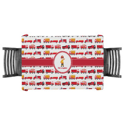 Firetrucks Tablecloth - 58"x58" (Personalized)