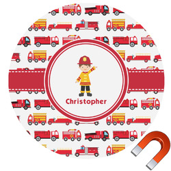 Firetrucks Car Magnet (Personalized)
