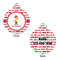 Firetrucks Round Pet ID Tag - Large - Approval