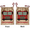 Firetrucks Santa Bag - Front and Back