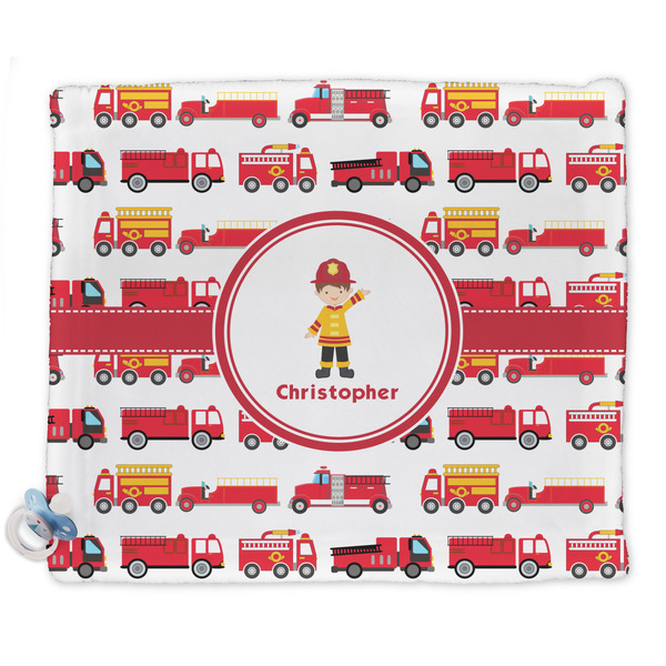 Custom Firetrucks Security Blanket (Personalized)