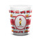 Firetrucks Ceramic Shot Glass - 1.5 oz - White - Set of 4 (Personalized)