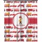 Firetrucks Extra Long Shower Curtain - 70"x84" (Personalized)