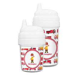 Firetrucks Sippy Cup (Personalized)