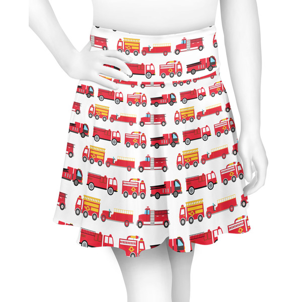 Custom Firetrucks Skater Skirt - 2X Large