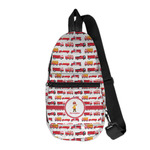 Firetrucks Sling Bag (Personalized)