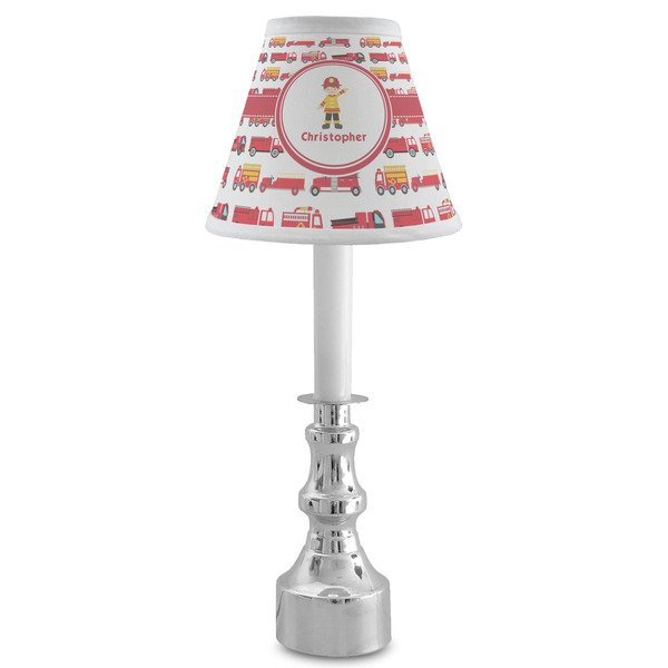 Firetrucks Small Chandelier Lamp - LIFESTYLE (on candle stick)