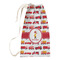 Firetrucks Small Laundry Bag - Front View