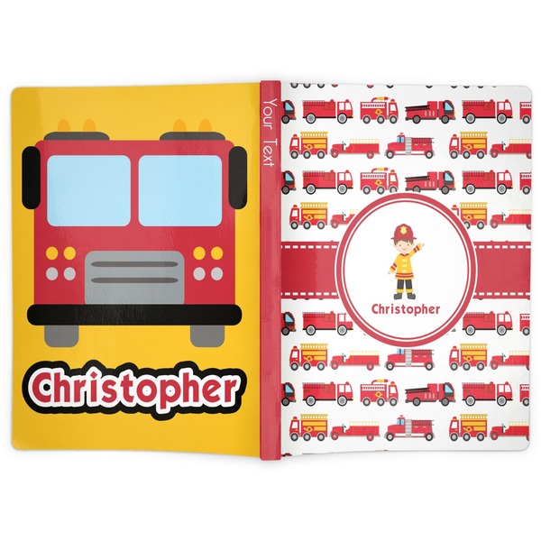 Firetrucks Soft Cover Journal - Apvl