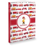 Firetrucks Softbound Notebook (Personalized)