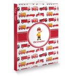 Firetrucks Softbound Notebook - 5.75" x 8" (Personalized)