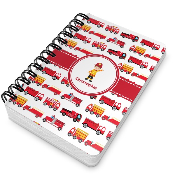 Firetrucks Spiral Journal 5 x 7 - Main