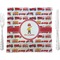 Firetrucks 9.5" Glass Square Lunch / Dinner Plate- Single or Set of 4 (Personalized)