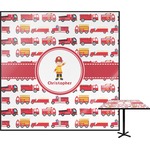 Firetrucks Square Table Top (Personalized)