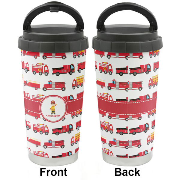 Firetrucks Stainless Steel Travel Cup - Apvl