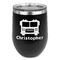 Firetrucks Stemless Stainless Steel Wine Tumbler - Black - Double Sided (Personalized)