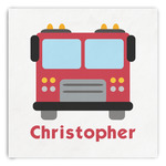 Firetrucks Paper Dinner Napkins (Personalized)
