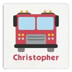 Firetrucks Paper Dinner Napkins (Personalized)