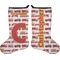 Firetrucks Holiday Stocking - Double-Sided - Neoprene (Personalized)