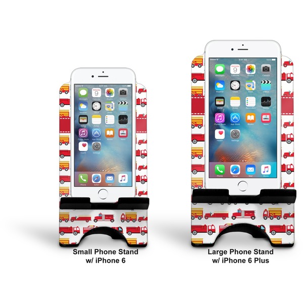 Firetrucks Stylized Phone Stand - Comparison