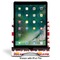 Firetrucks Stylized Tablet Stand - Front with ipad
