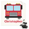 Firetrucks Sublimation Transfer (Personalized)