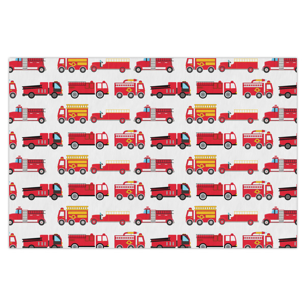 Custom Firetrucks Tissue Paper Sheets - X-Large - Heavyweight