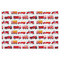 Firetrucks Tissue Paper Sheets - X-Large - Heavyweight