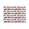 Firetrucks Tissue Paper Sheets - Medium - Lightweight