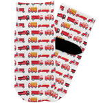 Firetrucks Toddler Ankle Socks