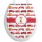 Firetrucks Toilet Seat Decal - Round (Personalized)