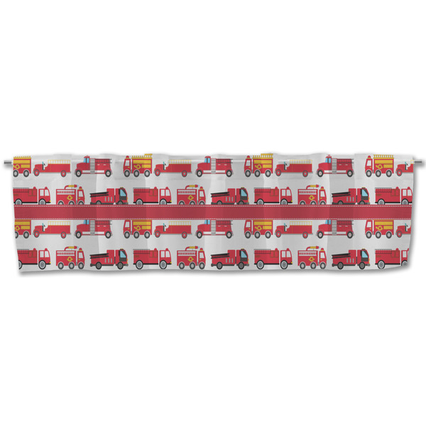 Firetrucks Valance - Front