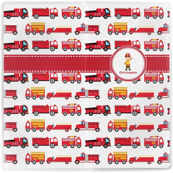 Firetrucks Vinyl Document Wallet - Apvl