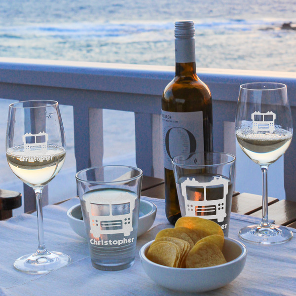 Firetrucks Wine Glasses - Lifestyle (UPDATE)