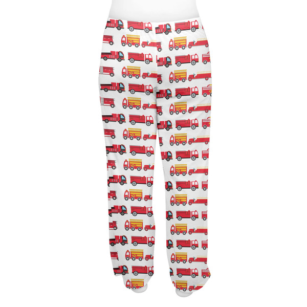 Firetrucks Women's Pj on model - Back