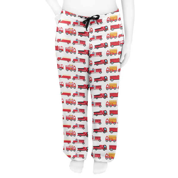 Firetrucks Women's Pj on model - Front