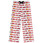 Firetrucks Womens Pajama Pants - XS